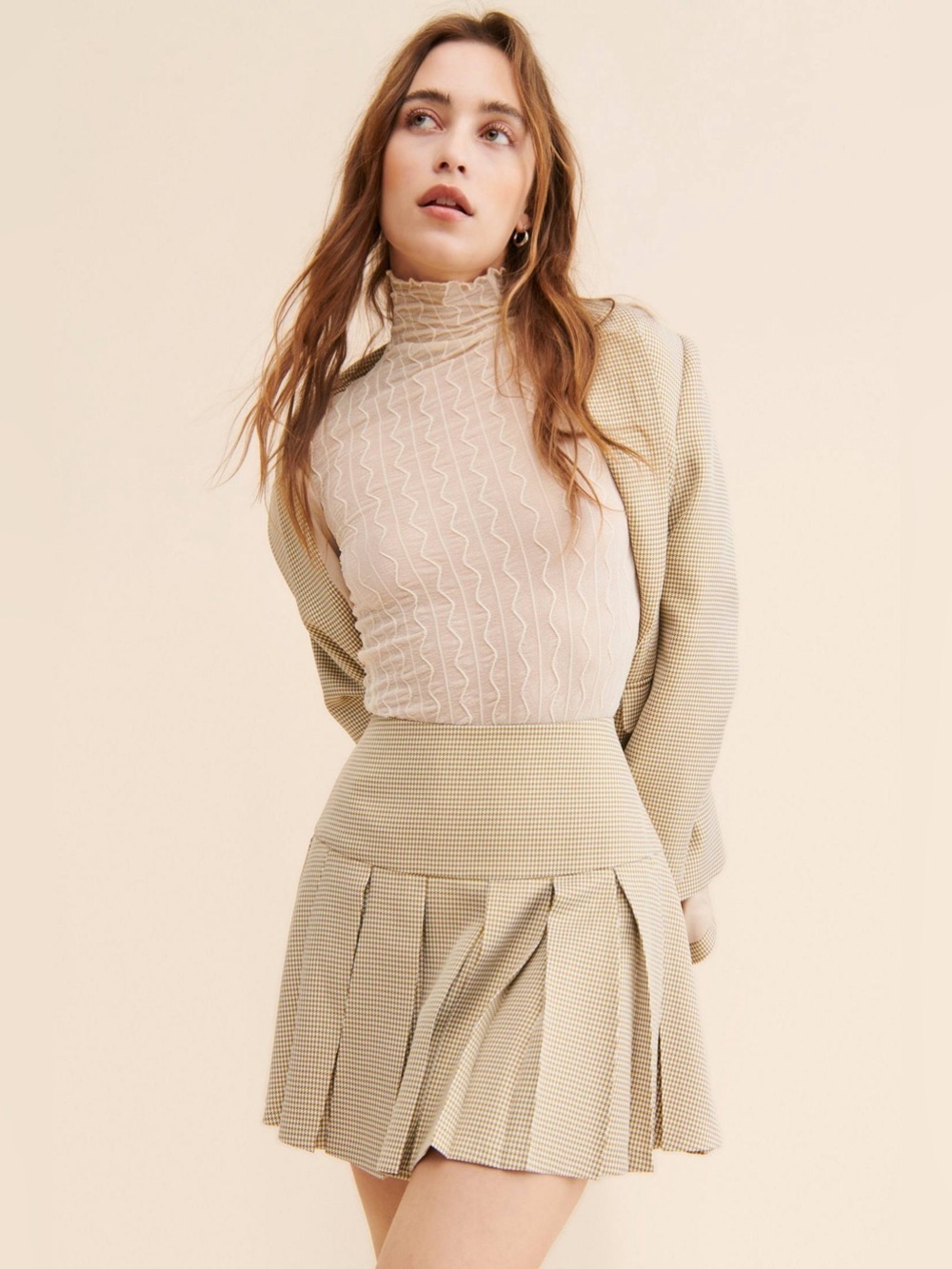 Anthropologie Mare Mare School Girl Pleated Skirt XS
